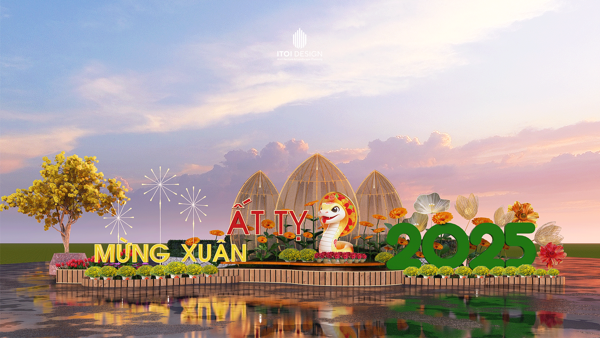 CỔNG HOA XUÂN 2024 | FIVE STAR ECO CITY